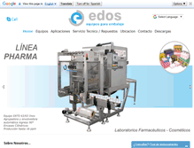 Tablet Screenshot of edos.com.ar